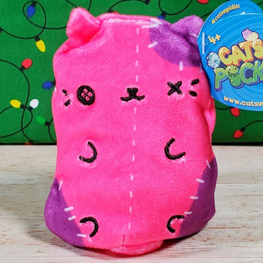 Cepia Cats Vs Pickles Patches 4" #014 Ultrasoft Collectible Plush NWT